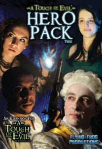 Fundas para cartas de A Touch of Evil: Hero Pack 2