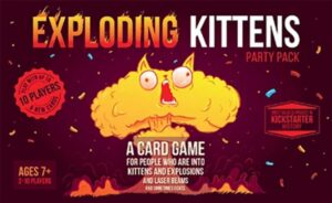 Fundas para cartas de Exploding Kittens: Party Pack