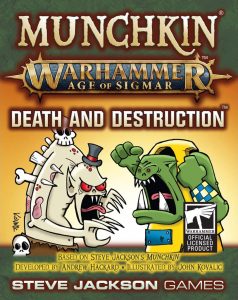 Fundas para cartas de Munchkin Warhammer: Age of Sigmar – Muerte y Destrucción