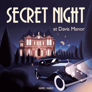 Fundas para cartas de Secret Night at Davis Manor